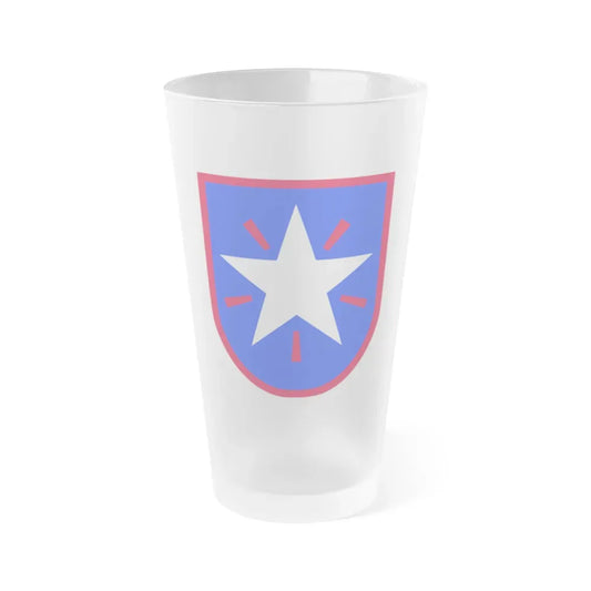36th Infantry Brigade (U.S. Army) Frosted Pint Glass 16oz Default Title - Go Mug Yourself