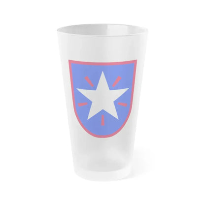 36th Infantry Brigade (U.S. Army) Frosted Pint Glass 16oz Default Title - Go Mug Yourself