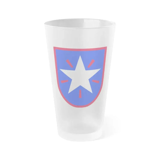 36th Infantry Brigade (U.S. Army) Frosted Pint Glass 16oz Default Title - Go Mug Yourself