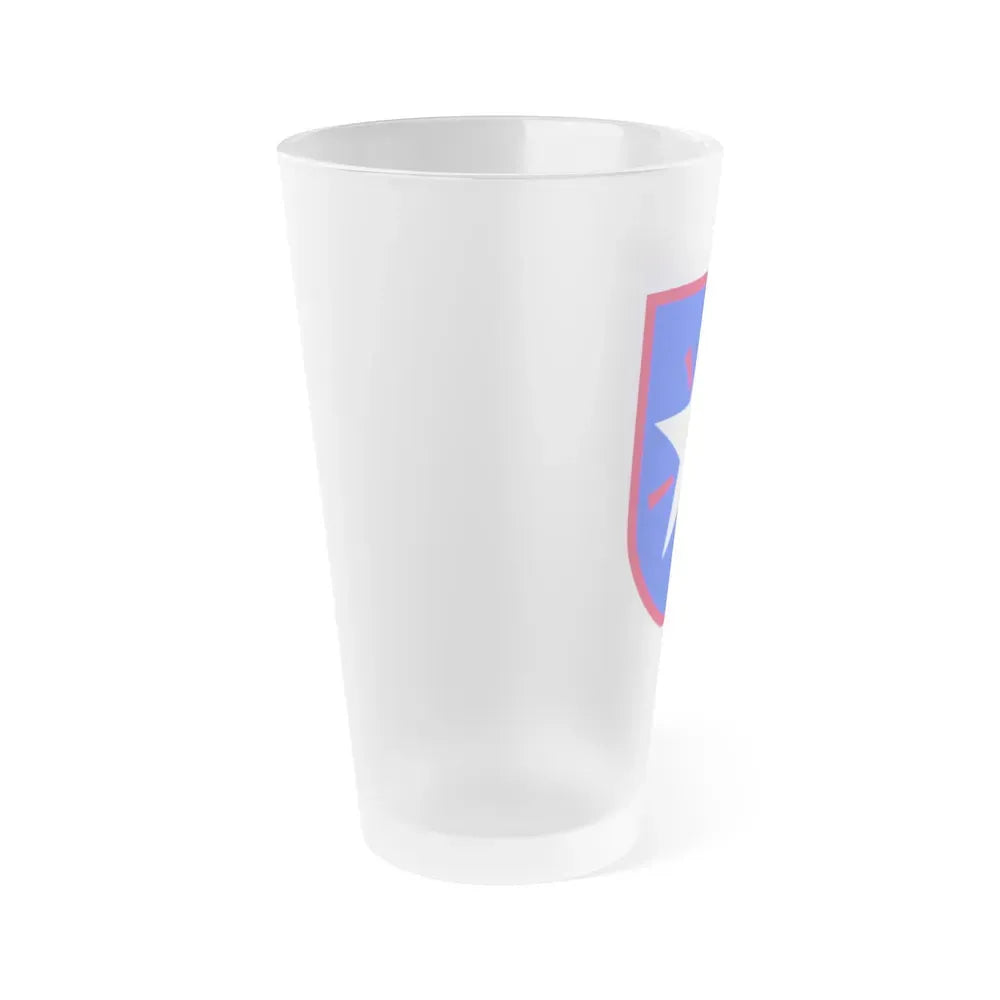 36th Infantry Brigade (U.S. Army) Frosted Pint Glass 16oz - Go Mug Yourself