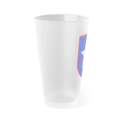 36th Infantry Brigade (U.S. Army) Frosted Pint Glass 16oz - Go Mug Yourself