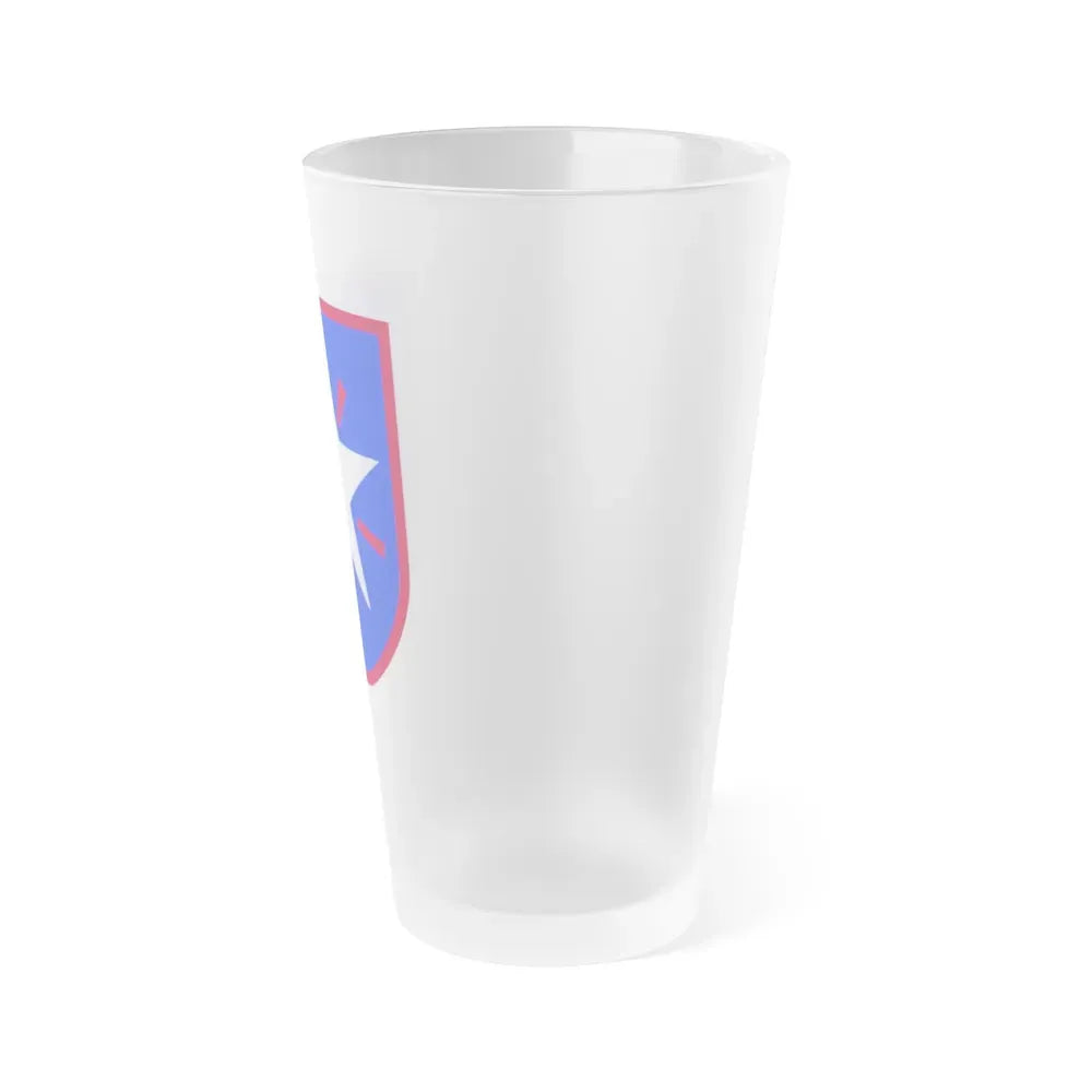 36th Infantry Brigade (U.S. Army) Frosted Pint Glass 16oz - Go Mug Yourself