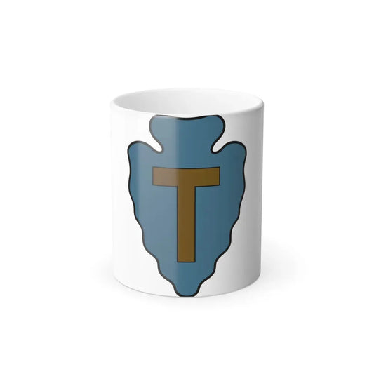 36th Infantry Division CSIB (U.S. Army) Color Changing Coffee Mug 11oz - Go Mug Yourself