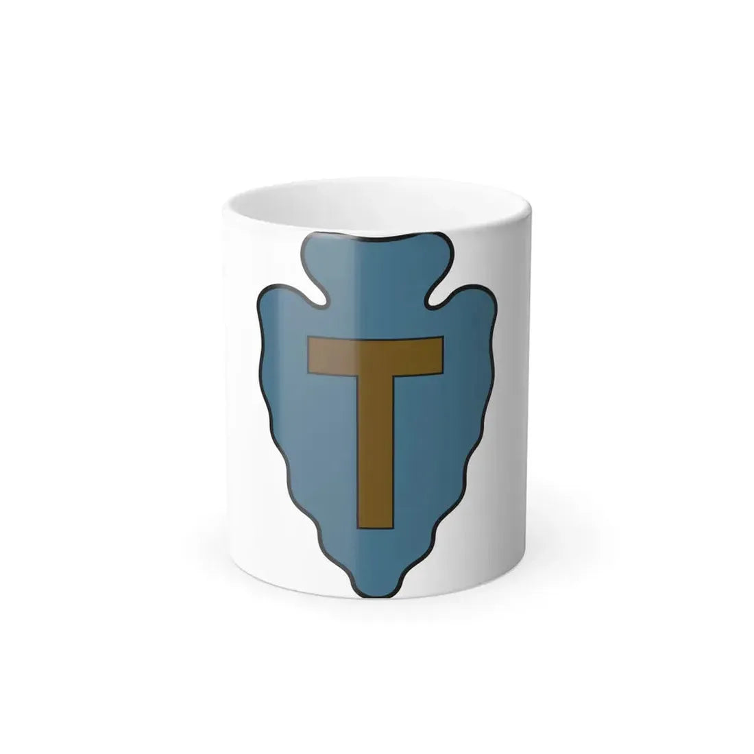36th Infantry Division CSIB (U.S. Army) Color Changing Coffee Mug 11oz - Go Mug Yourself