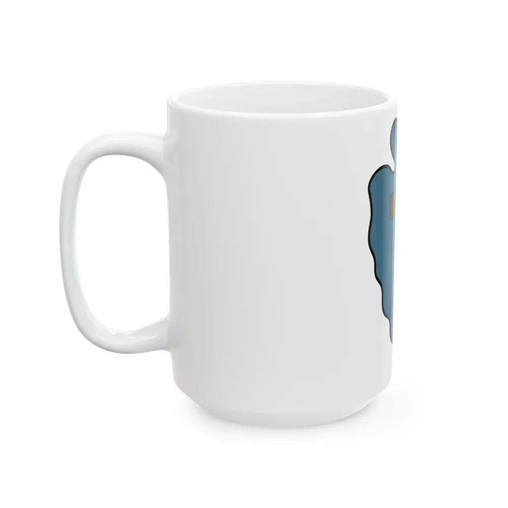 36th Infantry Division CSIB (U.S. Army) White Coffee Mug - Go Mug Yourself