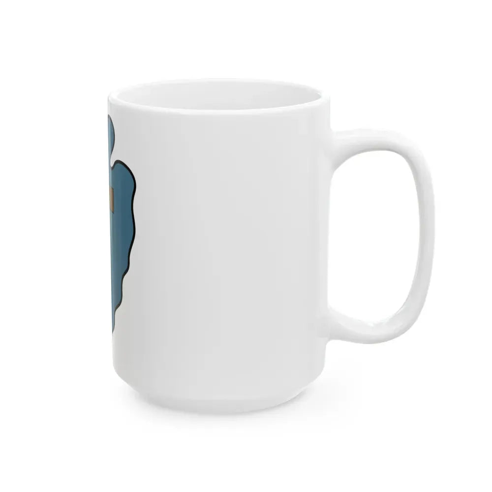 36th Infantry Division CSIB (U.S. Army) White Coffee Mug - Go Mug Yourself