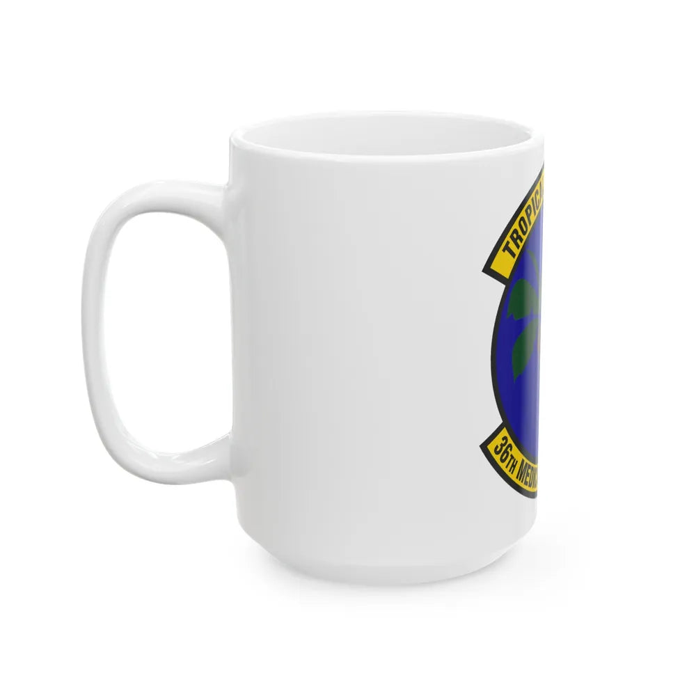 36th Medical Operations Squadron (U.S. Air Force) White Coffee Mug-Go Mug Yourself