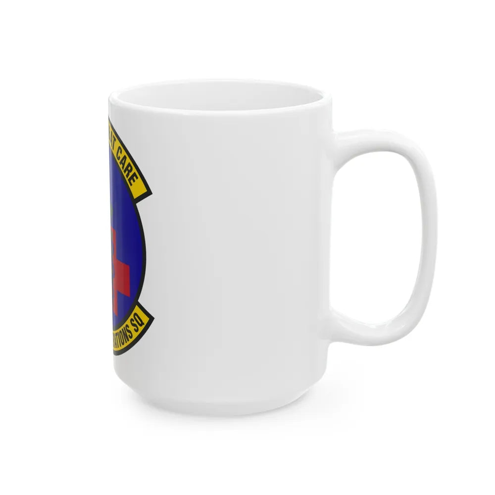 36th Medical Operations Squadron (U.S. Air Force) White Coffee Mug-Go Mug Yourself