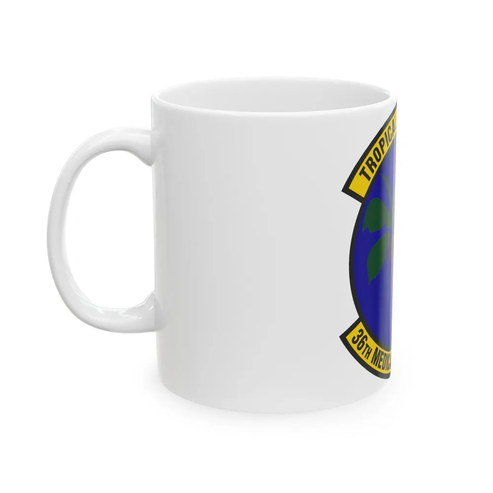 36th Medical Operations Squadron (U.S. Air Force) White Coffee Mug-Go Mug Yourself