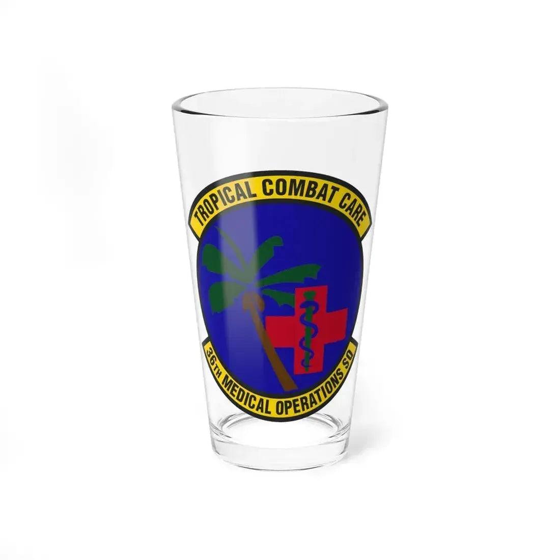 36th Medical Operations Squadron (U.S. Air Force) Pint Glass 16oz - Go Mug Yourself