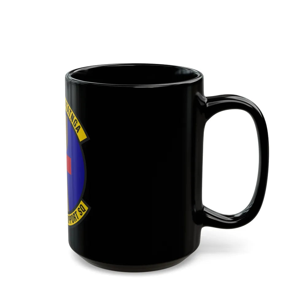 36th Medical Support Squadron (U.S. Air Force) Black Coffee Mug-Go Mug Yourself