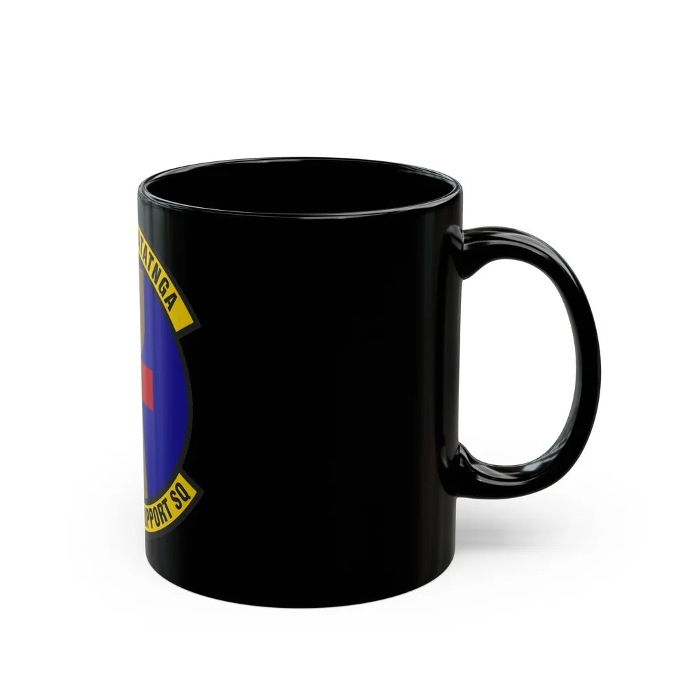 36th Medical Support Squadron (U.S. Air Force) Black Coffee Mug-Go Mug Yourself