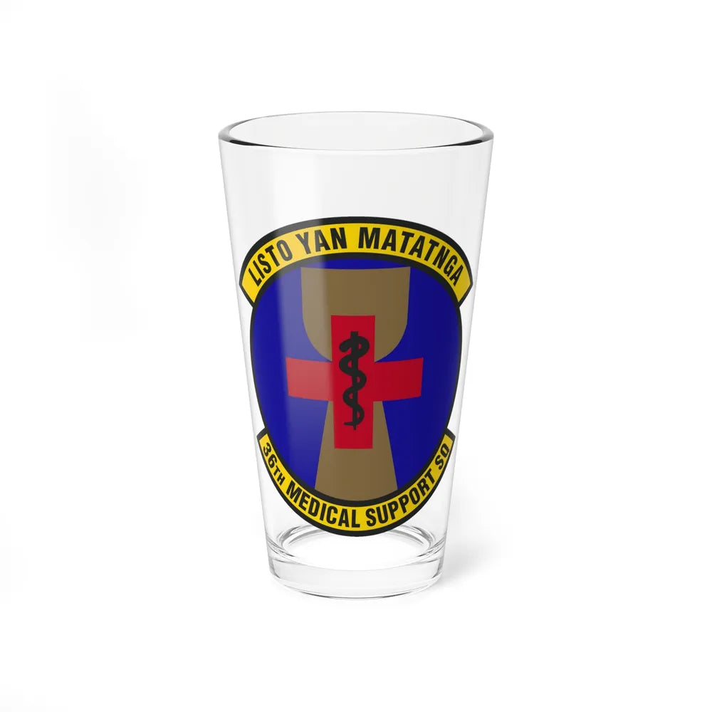 36th Medical Support Squadron (U.S. Air Force) Pint Glass 16oz-16oz-Go Mug Yourself