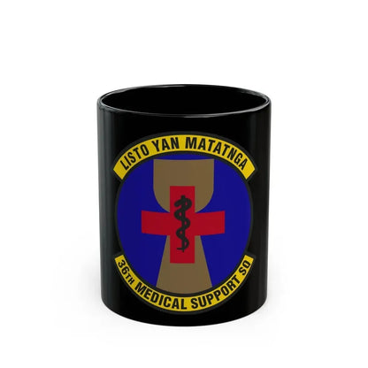 36th Medical Support Squadron (U.S. Air Force) Black Coffee Mug 11oz - Go Mug Yourself
