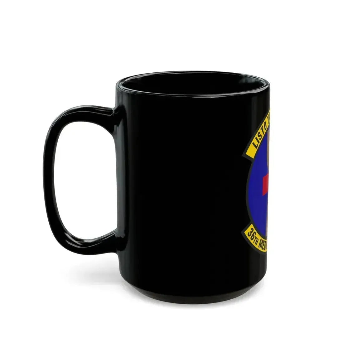 36th Medical Support Squadron (U.S. Air Force) Black Coffee Mug - Go Mug Yourself
