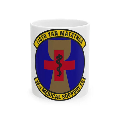 36th Medical Support Squadron (U.S. Air Force) White Coffee Mug 11oz - Go Mug Yourself
