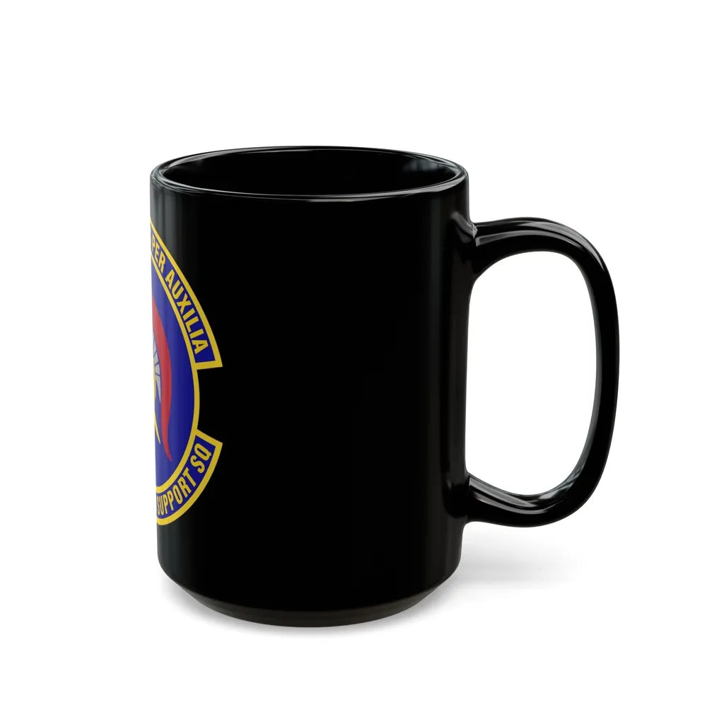 36th Operations Support Squadron (U.S. Air Force) Black Coffee Mug-Go Mug Yourself