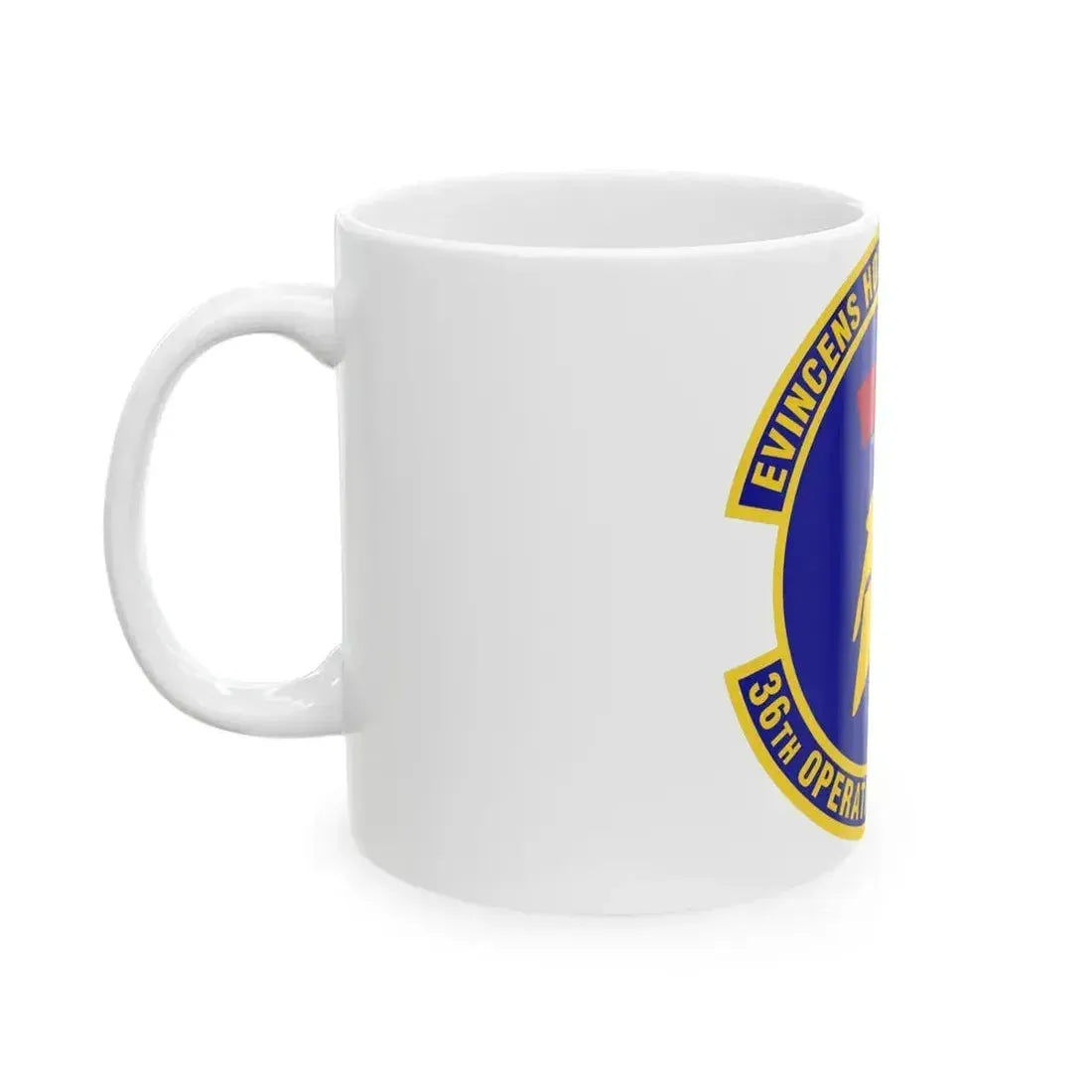 36th Operations Support Squadron (U.S. Air Force) White Coffee Mug - Go Mug Yourself