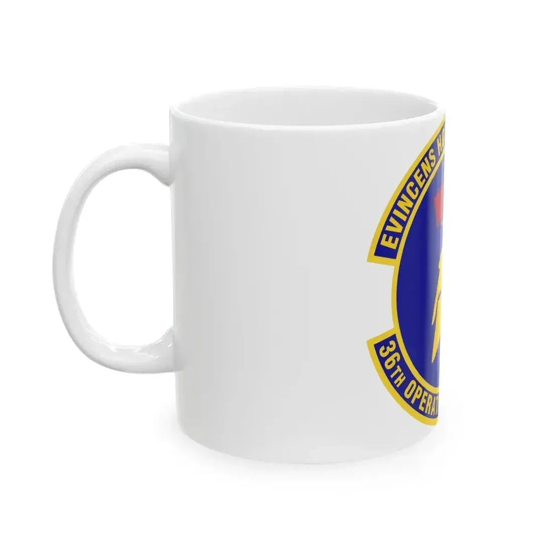 36th Operations Support Squadron (U.S. Air Force) White Coffee Mug - Go Mug Yourself
