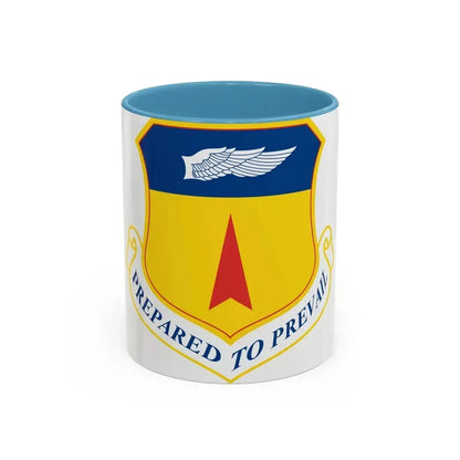 36th Wing (U.S. Air Force) Accent Coffee Mug 11oz Light Blue - Go Mug Yourself