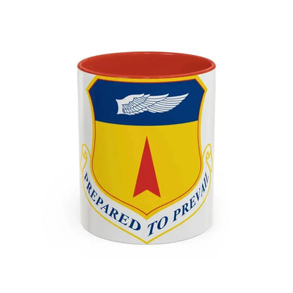 36th Wing (U.S. Air Force) Accent Coffee Mug 11oz Red - Go Mug Yourself