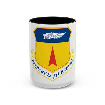 36th Wing (U.S. Air Force) Accent Coffee Mug 15oz Black - Go Mug Yourself
