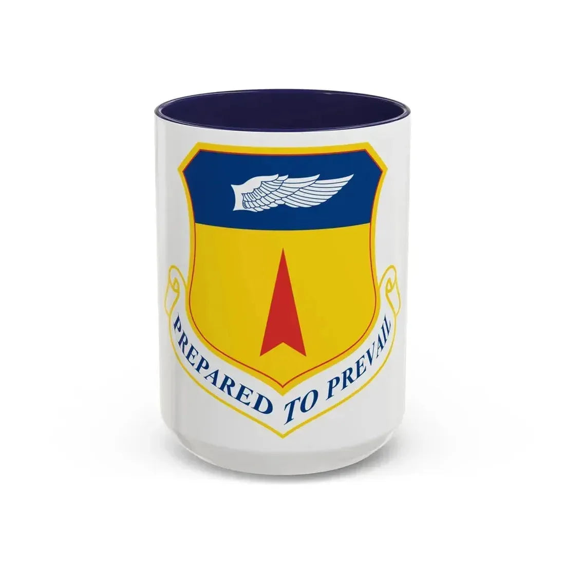 36th Wing (U.S. Air Force) Accent Coffee Mug 15oz Navy - Go Mug Yourself