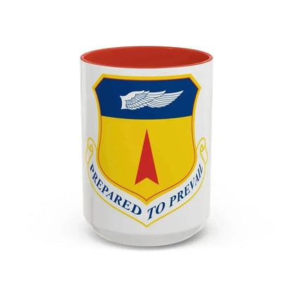 36th Wing (U.S. Air Force) Accent Coffee Mug 15oz Red - Go Mug Yourself