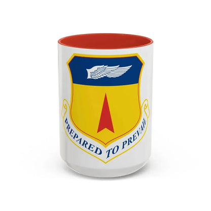 36th Wing (U.S. Air Force) Accent Coffee Mug 15oz Red - Go Mug Yourself