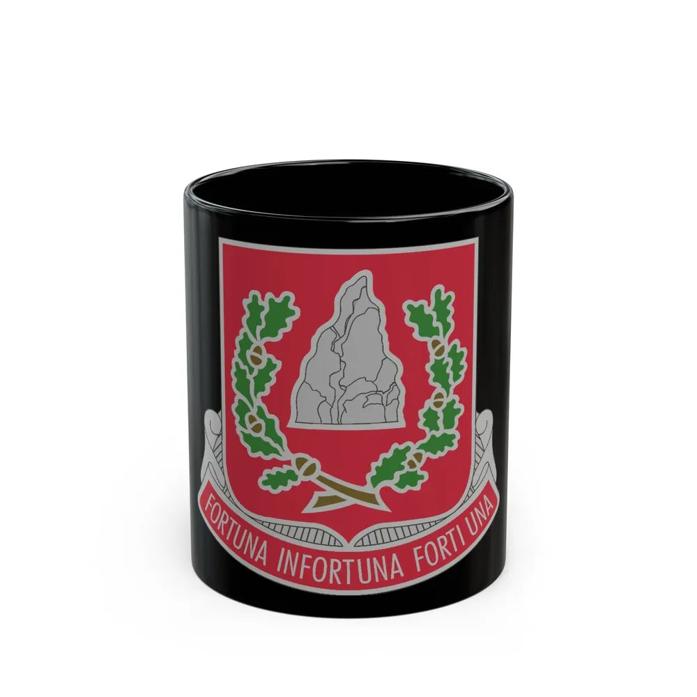 37 Engineer Battalion (U.S. Army) Black Coffee Mug-11oz-Go Mug Yourself