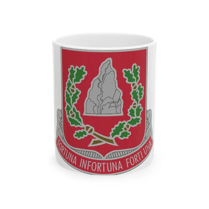 37 Engineer Battalion (U.S. Army) White Coffee Mug 11oz - Go Mug Yourself