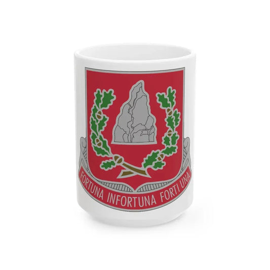 37 Engineer Battalion (U.S. Army) White Coffee Mug 15oz - Go Mug Yourself