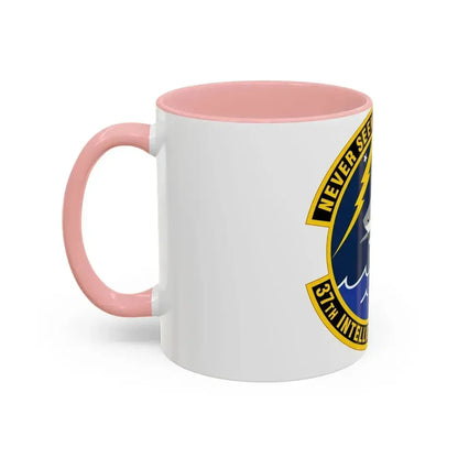 37 Intelligence Squadron ACC (U.S. Air Force) Accent Coffee Mug - Go Mug Yourself