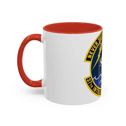 37 Intelligence Squadron ACC (U.S. Air Force) Accent Coffee Mug - Go Mug Yourself