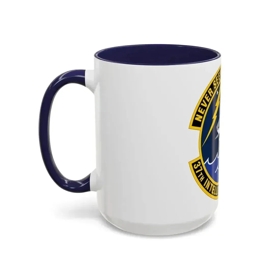 37 Intelligence Squadron ACC (U.S. Air Force) Accent Coffee Mug - Go Mug Yourself