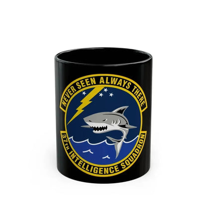 37 Intelligence Squadron ACC (U.S. Air Force) Black Coffee Mug 11oz - Go Mug Yourself