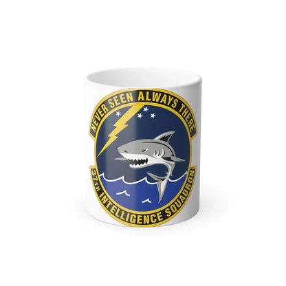 37 Intelligence Squadron ACC (U.S. Air Force) Color Changing Coffee Mug 11oz - Go Mug Yourself