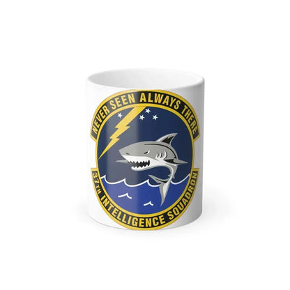 37 Intelligence Squadron ACC (U.S. Air Force) Color Changing Coffee Mug 11oz - Go Mug Yourself