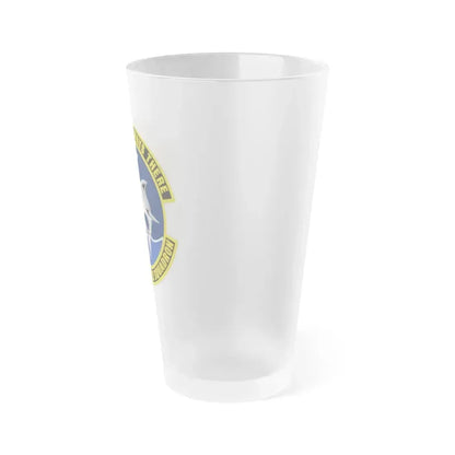 37 Intelligence Squadron ACC (U.S. Air Force) Frosted Pint Glass 16oz - Go Mug Yourself