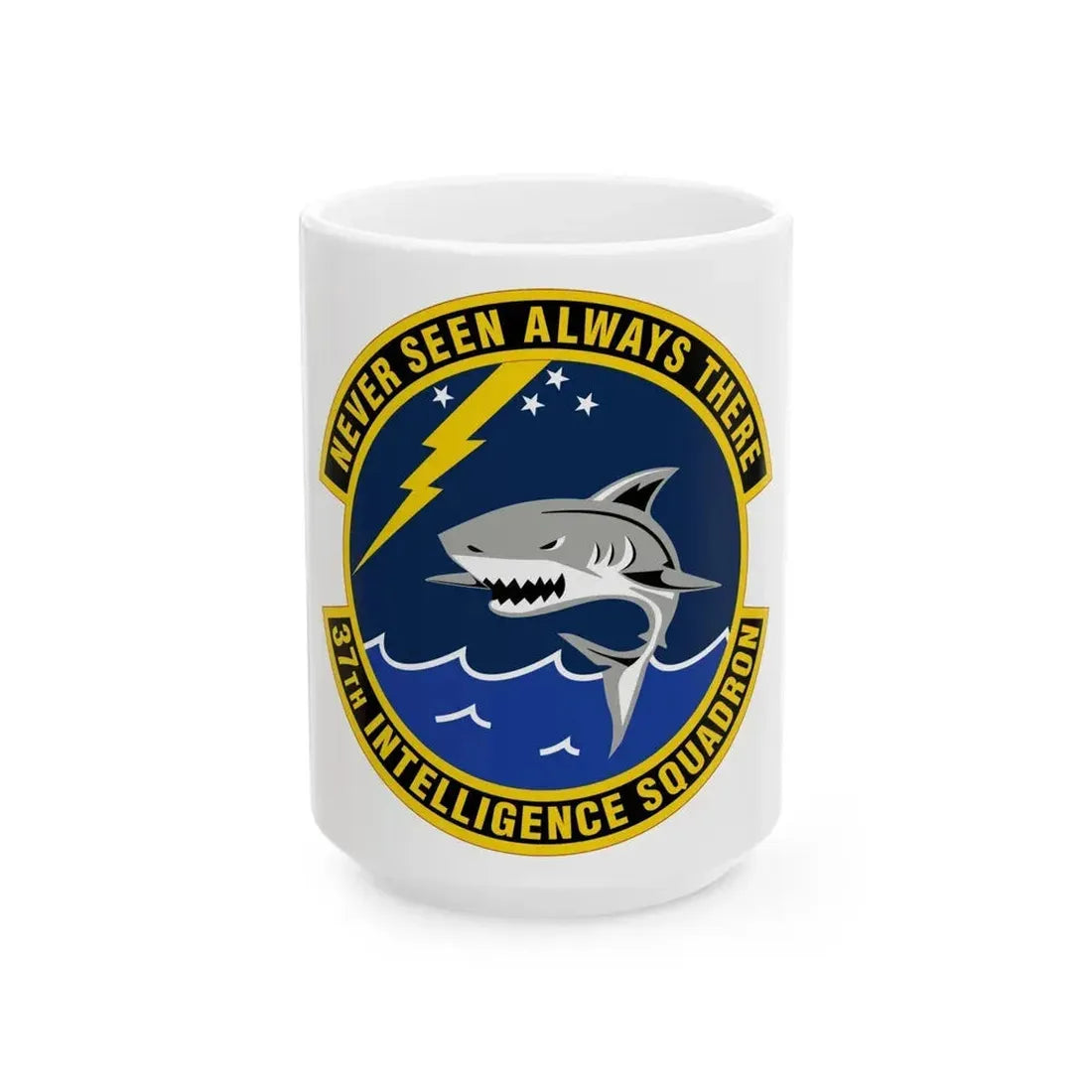 37 Intelligence Squadron ACC (U.S. Air Force) White Coffee Mug 15oz - Go Mug Yourself