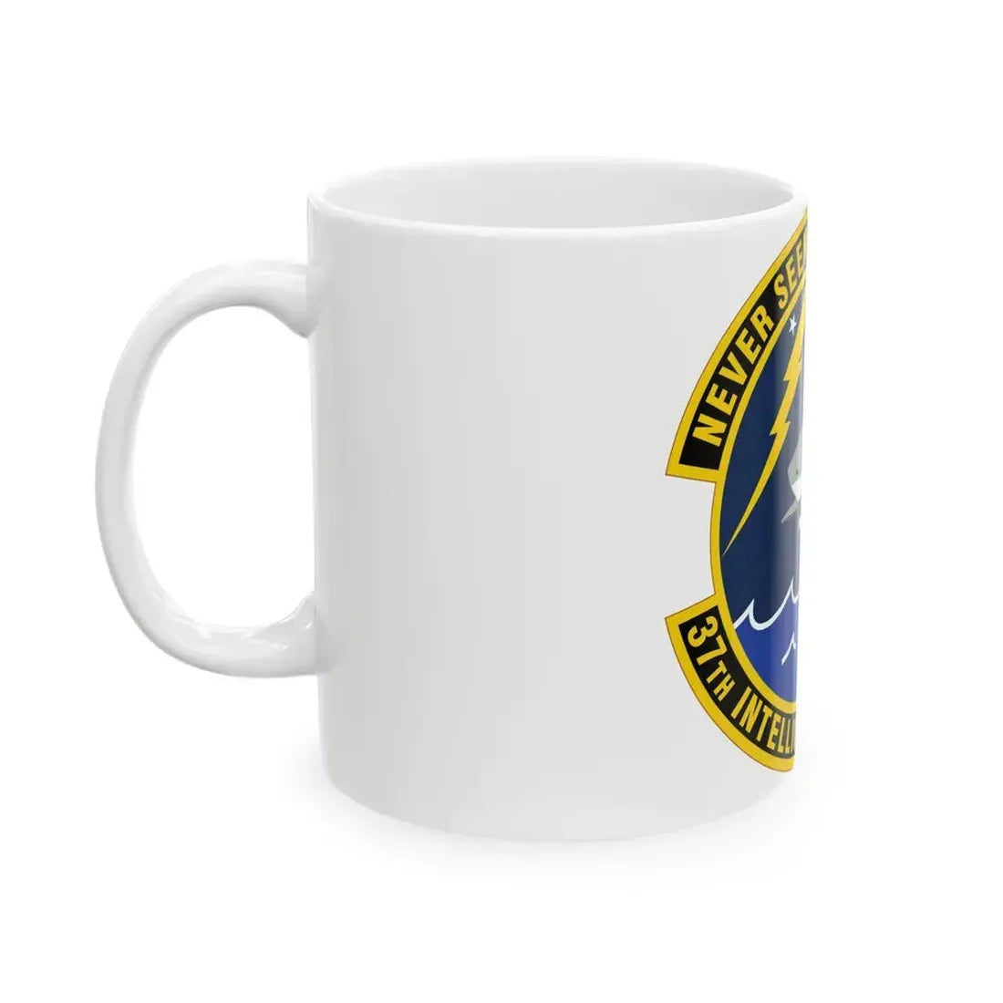 37 Intelligence Squadron ACC (U.S. Air Force) White Coffee Mug - Go Mug Yourself
