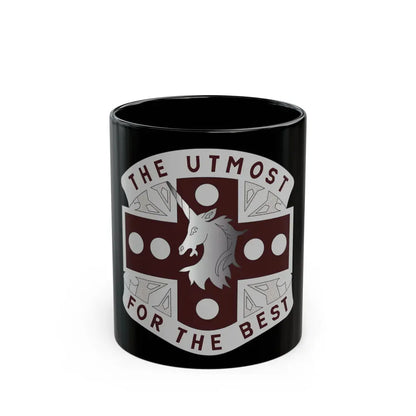37 Medical Battalion (U.S. Army) Black Coffee Mug 11oz - Go Mug Yourself