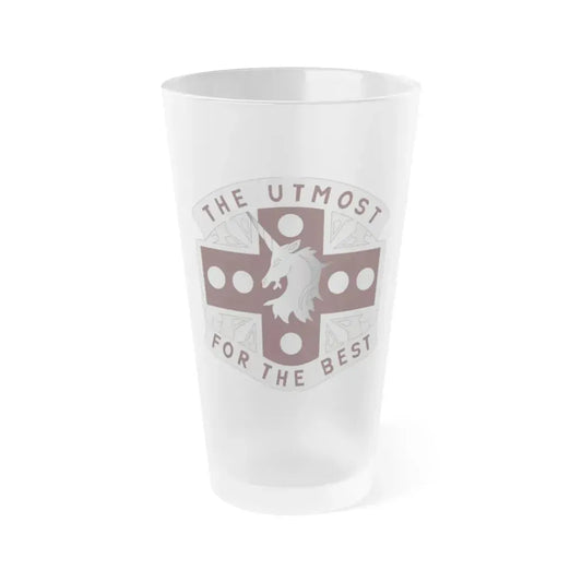 37 Medical Battalion (U.S. Army) Frosted Pint Glass 16oz Default Title - Go Mug Yourself
