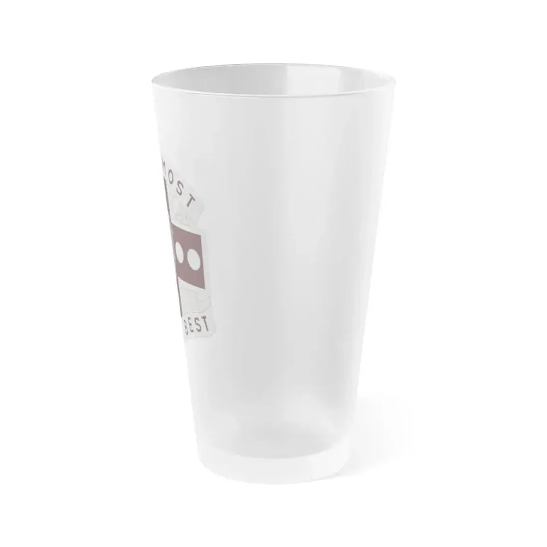 37 Medical Battalion (U.S. Army) Frosted Pint Glass 16oz - Go Mug Yourself