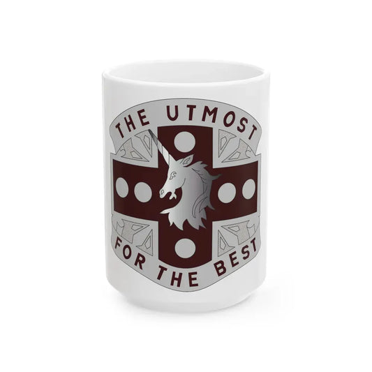 37 Medical Battalion (U.S. Army) White Coffee Mug 15oz - Go Mug Yourself