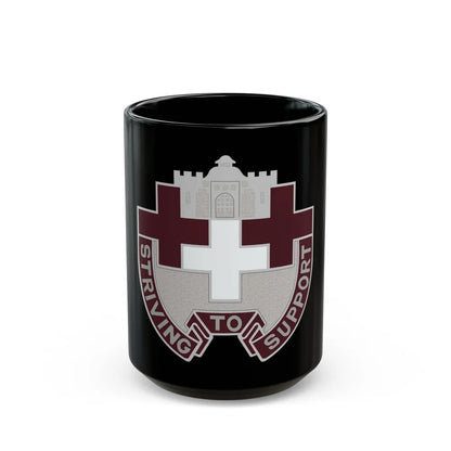 37 Medical Unit (U.S. Army) Black Coffee Mug-15oz-Go Mug Yourself