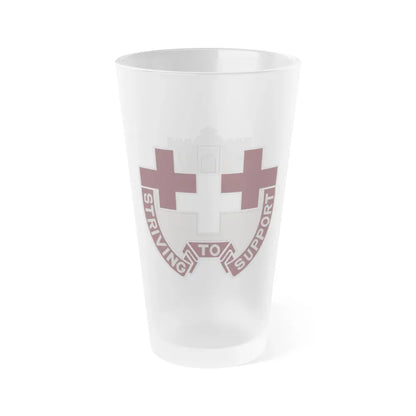 37 Medical Unit (U.S. Army) Frosted Pint Glass 16oz Default Title - Go Mug Yourself