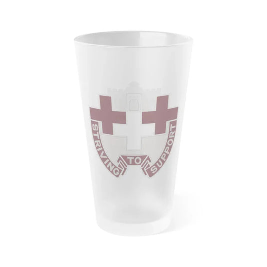 37 Medical Unit (U.S. Army) Frosted Pint Glass 16oz Default Title - Go Mug Yourself