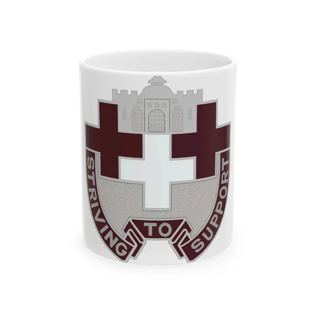 37 Medical Unit (U.S. Army) White Coffee Mug 11oz - Go Mug Yourself