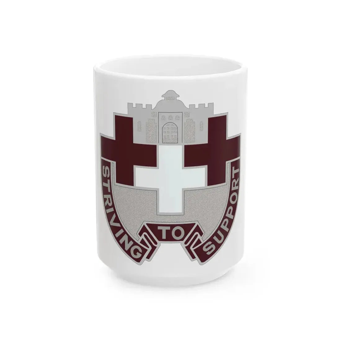 37 Medical Unit (U.S. Army) White Coffee Mug 15oz - Go Mug Yourself